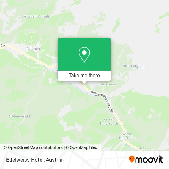 Edelweiss Hotel map