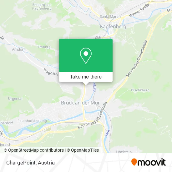 ChargePoint map