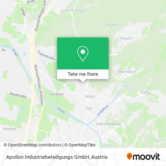 Apollon Industriebeteiligungs GmbH map