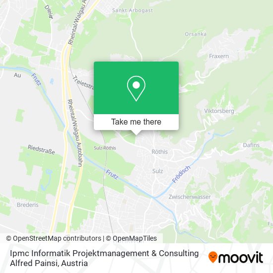 Ipmc Informatik Projektmanagement & Consulting Alfred Painsi map
