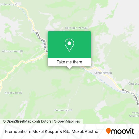 Fremdenheim Muxel Kaspar & Rita Muxel map
