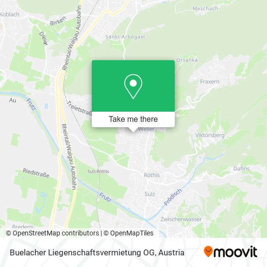 Buelacher Liegenschaftsvermietung OG map