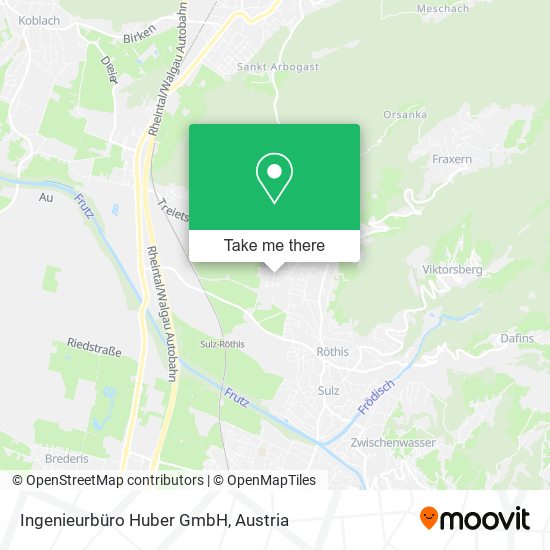 Ingenieurbüro Huber GmbH map