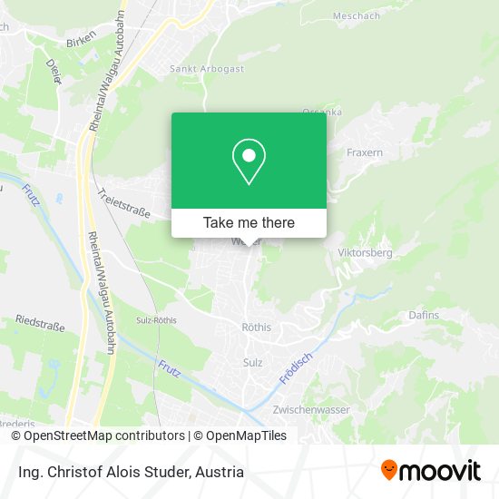 Ing. Christof Alois Studer map