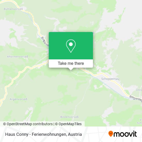 Haus Conny - Ferienwohnungen map