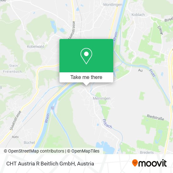 CHT Austria R Beitlich GmbH map