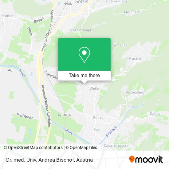 Dr. med. Univ. Andrea Bischof map