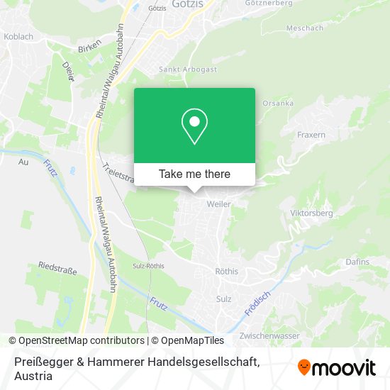 Preißegger & Hammerer Handelsgesellschaft map