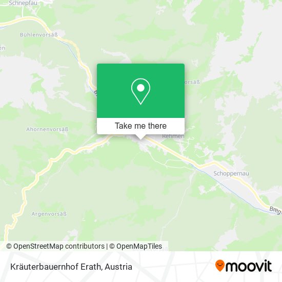 Kräuterbauernhof Erath map