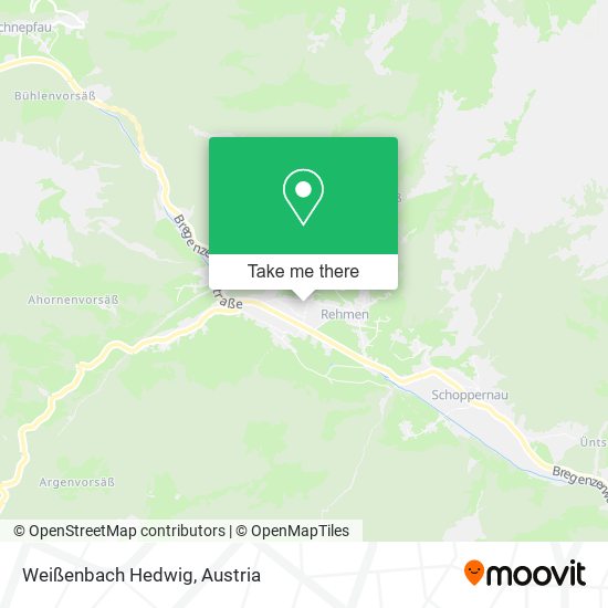 Weißenbach Hedwig map