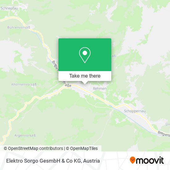 Elektro Sorgo GesmbH & Co KG map