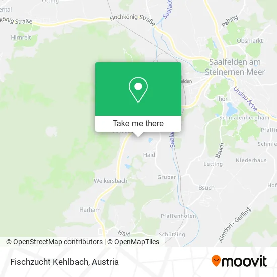 Fischzucht Kehlbach map