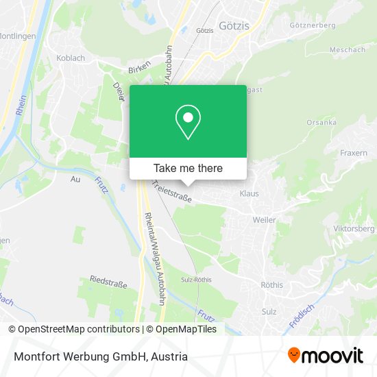 Montfort Werbung GmbH map