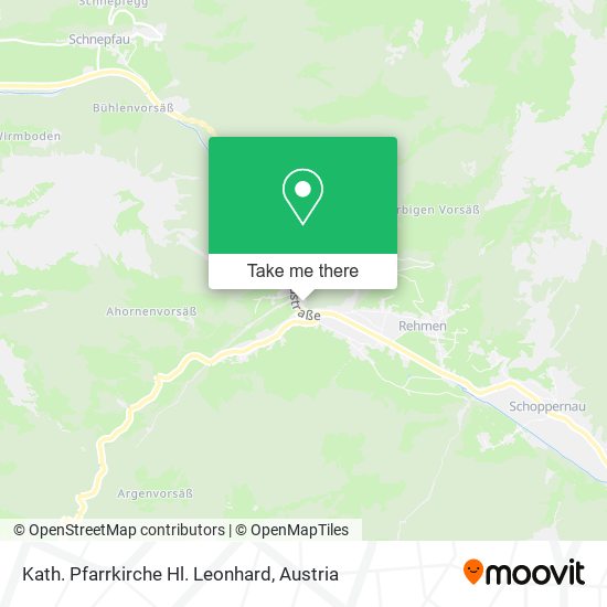 Kath. Pfarrkirche Hl. Leonhard map