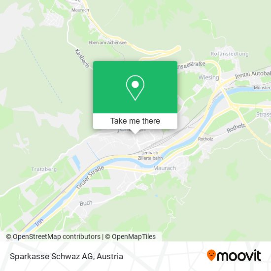 Sparkasse Schwaz AG map