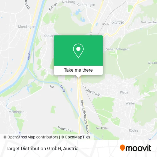 Target Distribution GmbH map