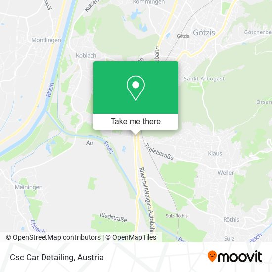 Csc Car Detailing map