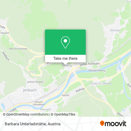 Barbara Unterladstätte map