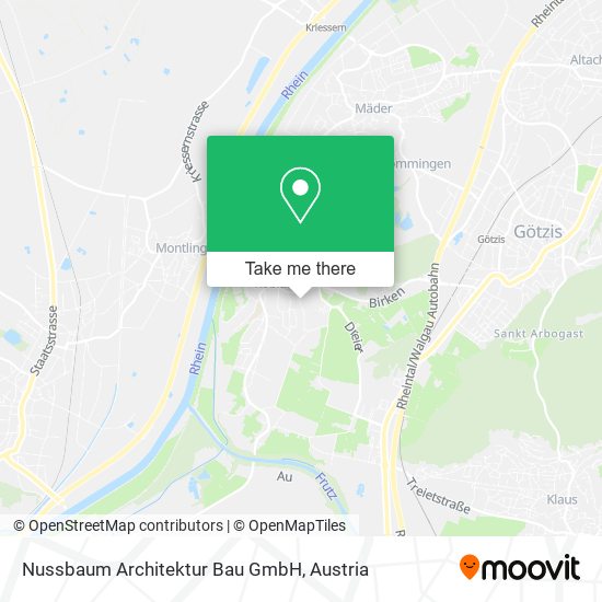 Nussbaum Architektur Bau GmbH map