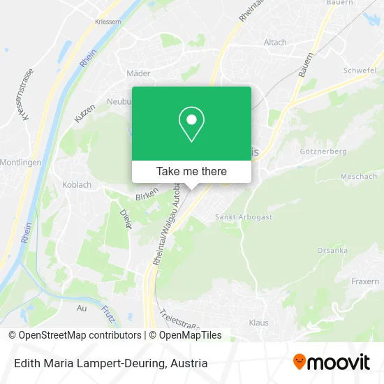 Edith Maria Lampert-Deuring map