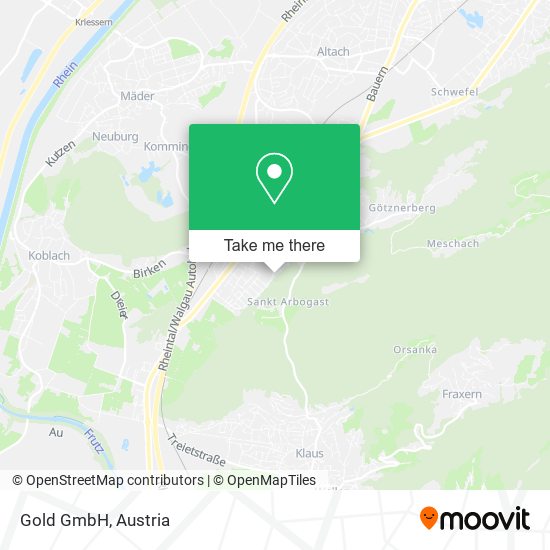 Gold GmbH map