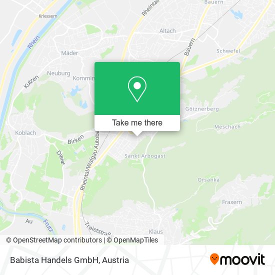 Babista Handels GmbH map