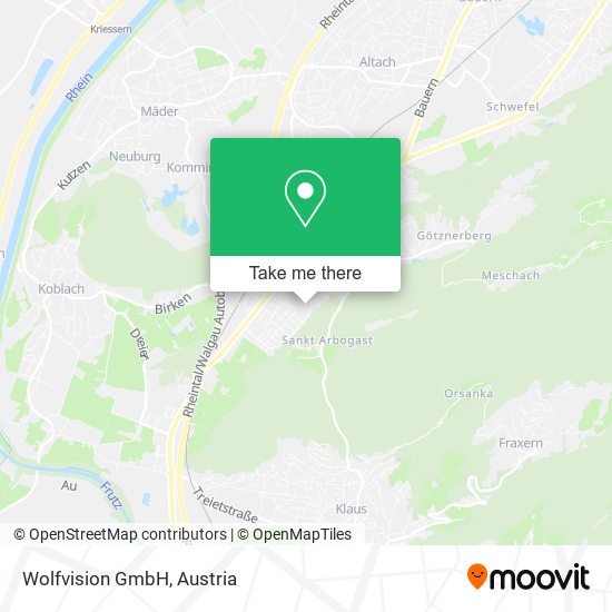 Wolfvision GmbH map