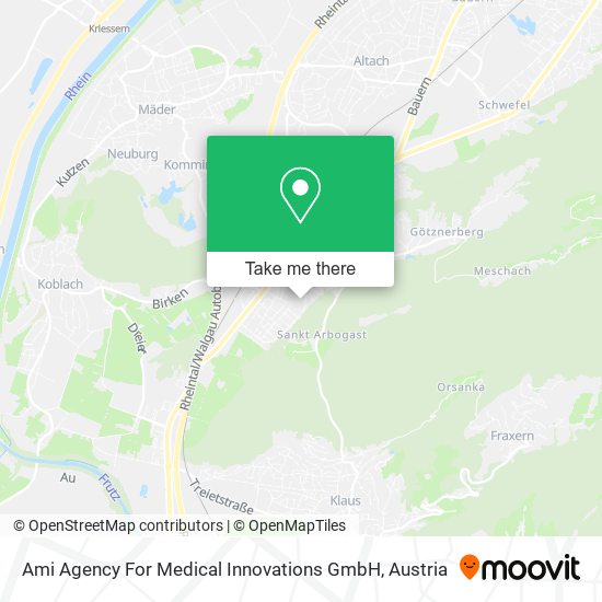 Ami Agency For Medical Innovations GmbH map