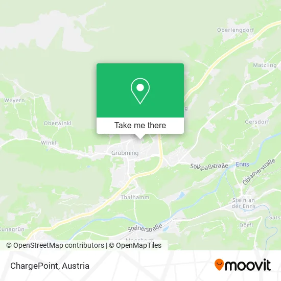 ChargePoint map