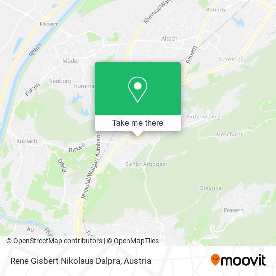 Rene Gisbert Nikolaus Dalpra map