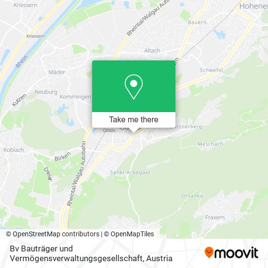 Bv Bauträger und Vermögensverwaltungsgesellschaft map