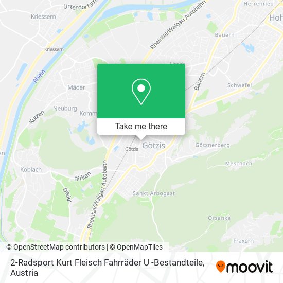 2-Radsport Kurt Fleisch Fahrräder U -Bestandteile map