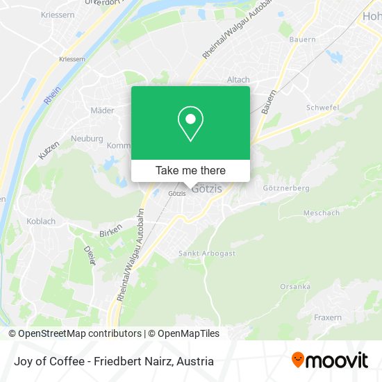 Joy of Coffee - Friedbert Nairz map