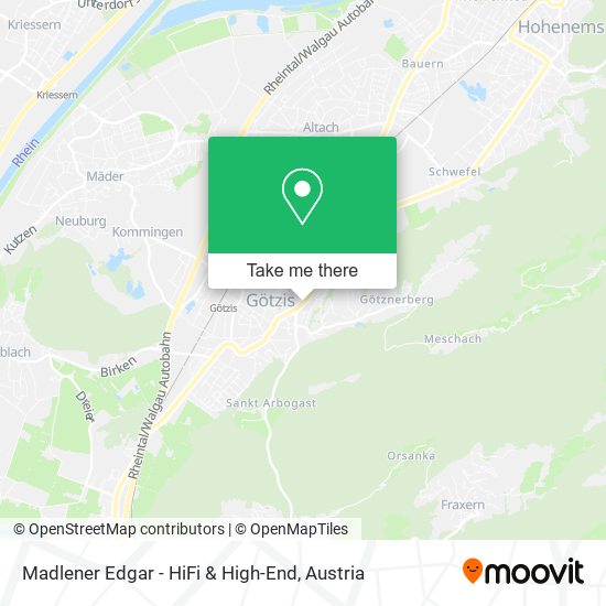 Madlener Edgar - HiFi & High-End map