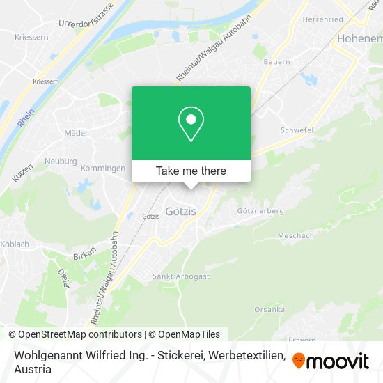 Wohlgenannt Wilfried Ing. - Stickerei, Werbetextilien map