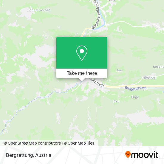 Bergrettung map