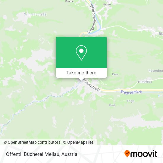 Öffentl. Bücherei Mellau map