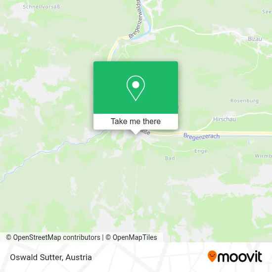Oswald Sutter map