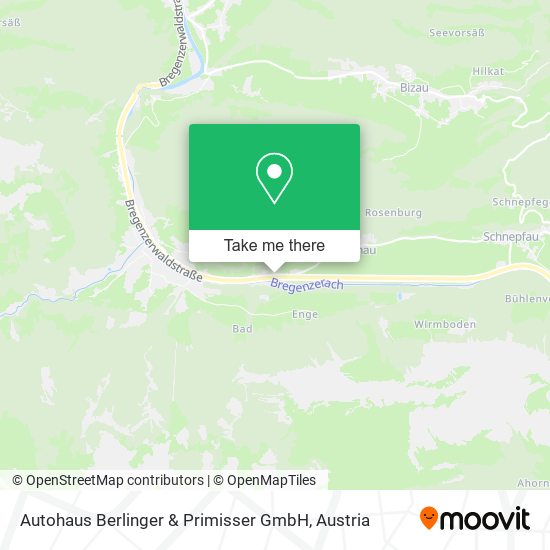 Autohaus Berlinger & Primisser GmbH map