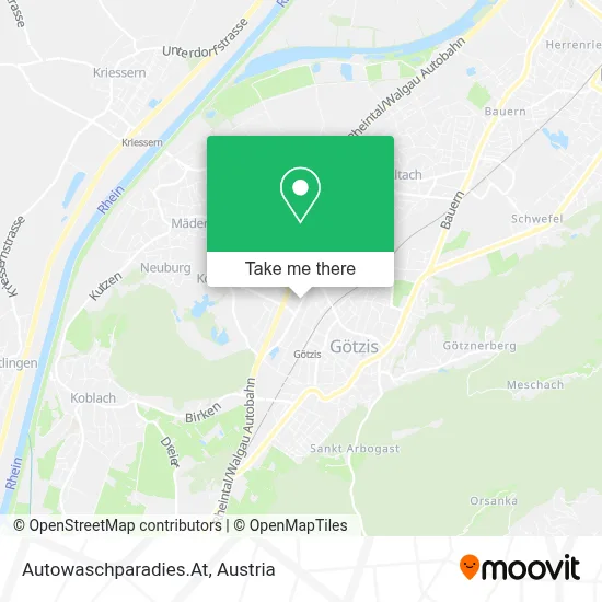 Autowaschparadies.At map