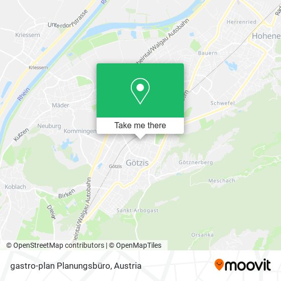 gastro-plan Planungsbüro map