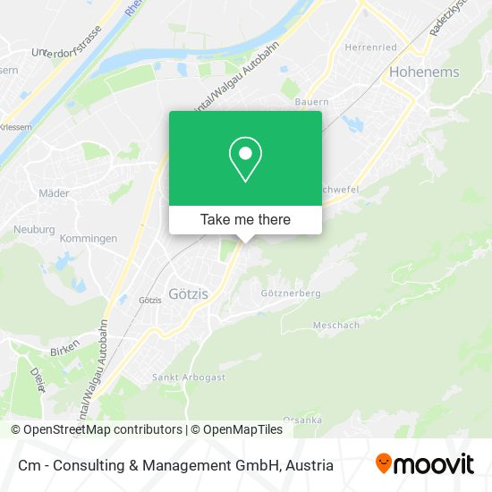 Cm - Consulting & Management GmbH map