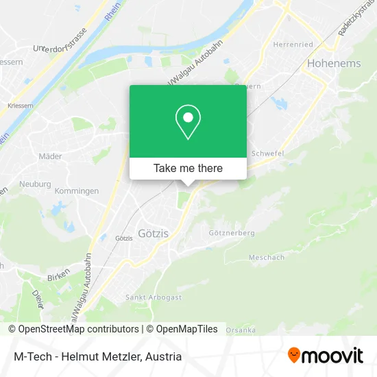 M-Tech - Helmut Metzler map