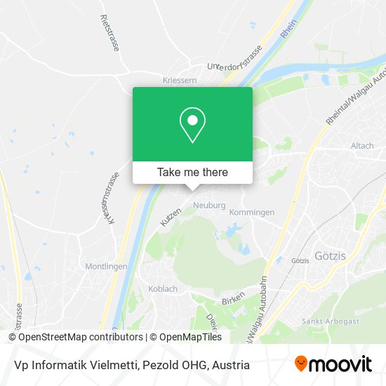 Vp Informatik Vielmetti, Pezold OHG map