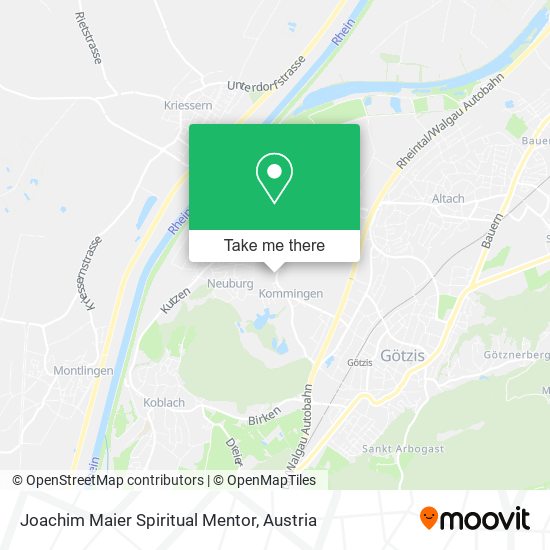 Joachim Maier Spiritual Mentor map