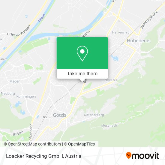 Loacker Recycling GmbH map