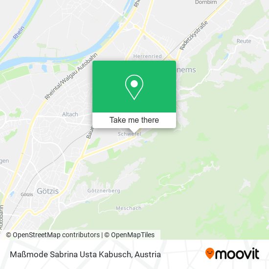 Maßmode Sabrina Usta Kabusch map