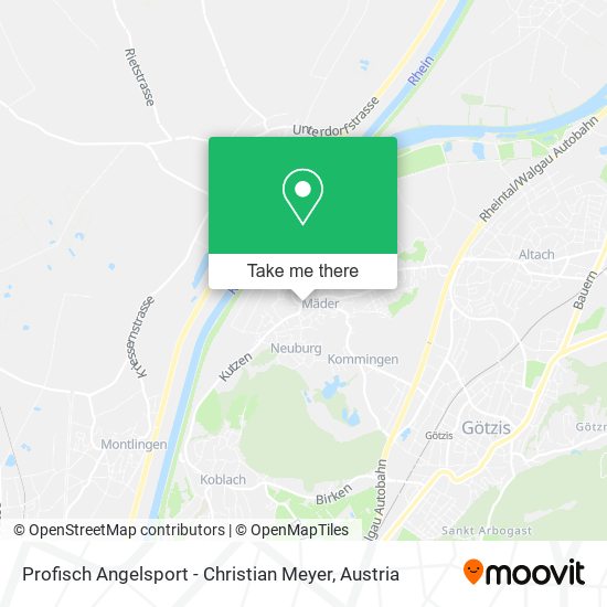 Profisch Angelsport - Christian Meyer map