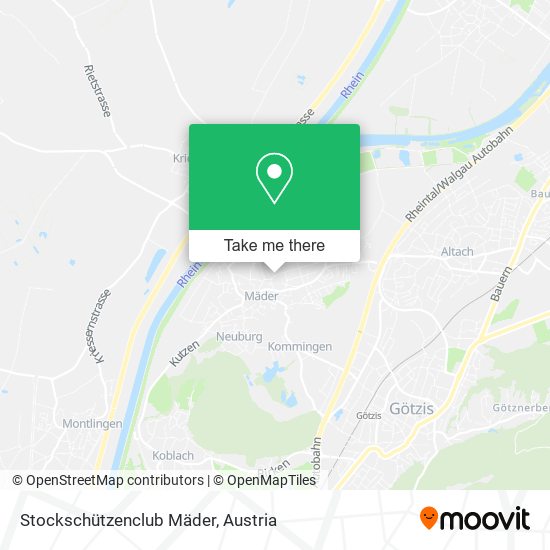 Stockschützenclub Mäder map