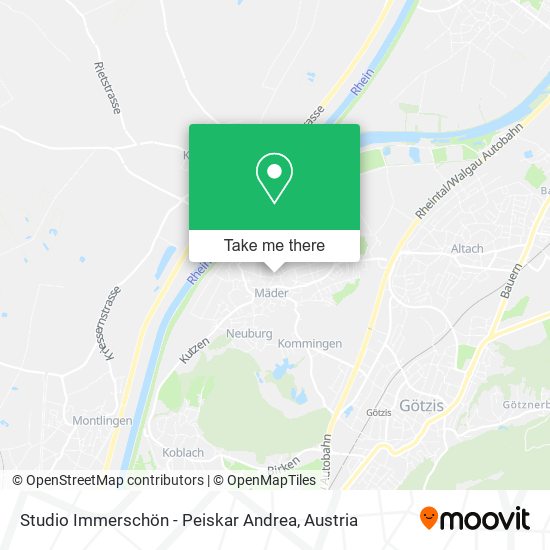 Studio Immerschön - Peiskar Andrea map